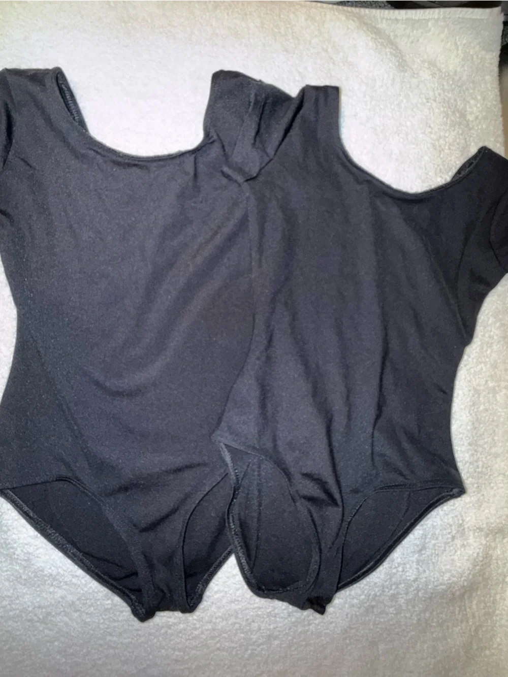 Capezio Leotards Set of 2 Black Size Large Child (10/12)